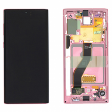 LCD ekran (displej) - Samsung N970F/Galaxy Note 10+touch screen Aura pink+frame Service Pack ORG/GH82-20818F.