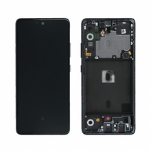 LCD ekran (displej) - Samsung A516/Galaxy A51 5G 2020+touch screen crni+frame Service Pack ORG/GH82-23100A.