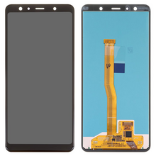 LCD ekran (displej) - Samsung A750 Galaxy A7 (2018) + touchscreen crni (TFT).
