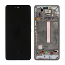 LCD ekran (displej) - Samsung A536 Galaxy A53 5G + touchscreen + okvir crni Service Pack ORG/GH82-28024A.