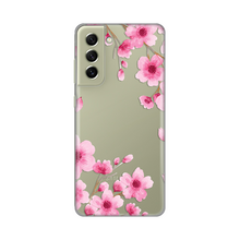 PRINT silikonska futrola skin (ultra tanka) - Samsung G990 Galaxy S21 FE Rose Flowers.