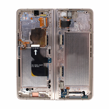 LCD ekran (displej) - Samsung F936/Galaxy Samsung F936 Galaxy Z Fold 4 + touchscreen + okvir Beige Service Pack ORG/GH82-29461C.