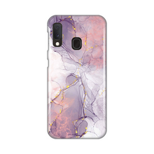 PRINT silikonska futrola - Samsung A202 Galaxy A20E Pink Marble.