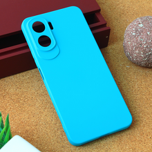 Teracell GIULIETTA silikonska futrola - Huawei Honor 90 Lite mat svetlo plava.