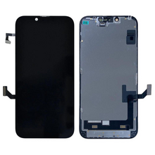 LCD ekran (displej) - iPhone 14 + touchscreen crni APLONG Hard OLED.