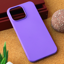 Teracell GIULIETTA silikonska futrola - iPhone 15 Pro Max 6.7 mat ljubicasta.