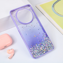 Zastitna futrola okvir Glitter - Xiaomi Redmi A3 ljubicasta.