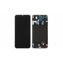 LCD ekran (displej) - Samsung A205/Galaxy A20 + touchscreen + okvir crni OLED.