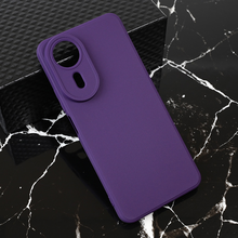 Teracell GIULIETTA silikonska futrola - Huawei Nova 12 SE mat tamno ljubicasta.