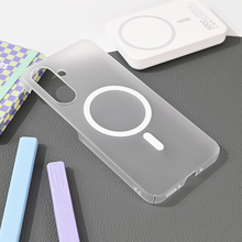 Zastitna futrola Magsafe mat PC - Samsung A266 Galaxy A26 5G bela.