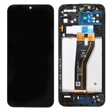 LCD ekran (displej) - Samsung A146B/Galaxy A14 5G (GH81-23640A) + touchscreen + okvir crni FULL ORG-SP.
