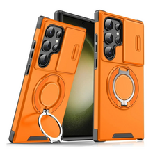 Zastitna futrola CamShield Ring stand - Samsung Galaxy S23 Ultra narandzasta.