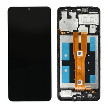 LCD ekran (displej) - Samsung A065 Galaxy A06 (GH81-26440A) + touchscreen + okvir crni FULL ORG-SP.