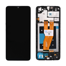 LCD ekran (displej) - Samsung A055 Galaxy A05 (GH81-24189A) + touchscreen + okvir crni FULL ORG-SP.