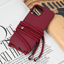 Zastitna futrola Crossbody - iPhone 13 Pro Max 6.7 bordo.