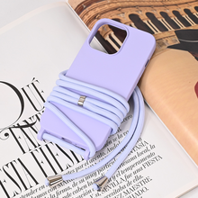 Zastitna futrola Crossbody - iPhone 13 Pro ljubicasta.