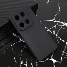 Teracell GIULIETTA silikonska futrola - Xiaomi Redmi Note 14S (EU) mat crna.