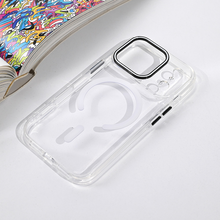 Zastitna futrola Magsafe Color Pop - iPhone 17 Pro bela.