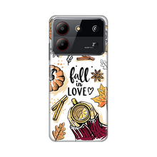 PRINT silikonska futrola - ZTE Blade A54 Fall in Love.