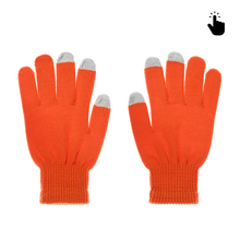 Rukavice - touch screen RY M (22cm) narandzaste.
