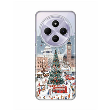 PRINT silikonska futrola skin (ultra tanka) - Xiaomi Redmi 14C/Redmi A4 Christmas Town.