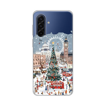 PRINT silikonska futrola skin (ultra tanka) - Samsung A175 Galaxy A17 Christmas Town.
