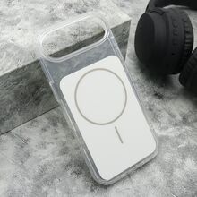 Zastitna futrola AMBER SHINE MagSafe - iPhone 17 Air bela (MS).