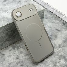 Zastitna futrola COLOR METAL MagSafe II - iPhone 17 Air srebrna (MS).