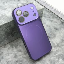 Zastitna futrola COLOR METAL MagSafe II - iPhone 17 Pro ljubicasta (MS).