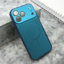 Zastitna futrola COLOR METAL MagSafe II - iPhone 17 Pro Max (6.9) plava (MS).