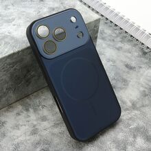 Zastitna futrola COLOR METAL MagSafe II - iPhone 17 Pro tamno plava (MS).