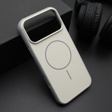 Zastitna futrola CHROME MagSafe - iPhone 17 Pro Max (6.9) bela (MS).