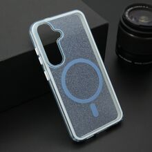 Zastitna futrola CRYSTAL MagSafe - Samsung S931 Galaxy S25 5G plava (MS).