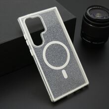 Zastitna futrola CRYSTAL MagSafe - Samsung S928 Galaxy S24 Ultra 5G bela (MS).