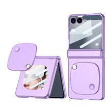 Zastitna futrola MIRROR CASE - Samsung F751B Galaxy Z Flip 7 5G ljubicasta (GKK case) (MS).
