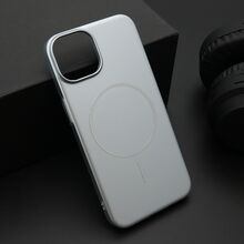 Zastitna futrola PURE mat MagSafe - iPhone 13 (6.1) srebrna (MS).
