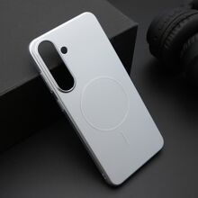 Zastitna futrola PURE mat MagSafe - Samsung S731B Galaxy S25 FE srebrna (MS).