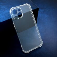 Zastitna silikonska futrola CRASHPROOF - iPhone 15 Providna (MS).