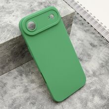 Zastitna silikonska futrola Pro Camera - iPhone 17 Air tamno zelena (MS).