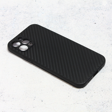 Zastitna futrola Carbon fiber - iPhone 12 Pro 6.1 crna.