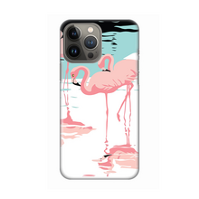PRINT silikonska futrola - iPhone 13 Pro Max 6.7 Pink Flamingos.