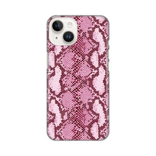 PRINT silikonska futrola - iPhone 14 Pink Snake.