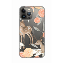 PRINT silikonska futrola skin (ultra tanka) - iPhone 13 Pro Max 6.7 Flower Deer.