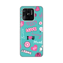 PRINT silikonska futrola - Xiaomi Redmi 10C Love.