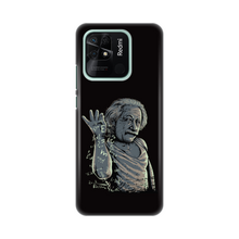PRINT silikonska futrola - Xiaomi Redmi 10C Funny Albert Einstein.