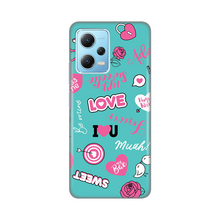 PRINT silikonska futrola - Xiaomi Redmi Note 12 5G (EU) Love.