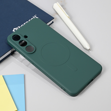 Teracell GIULIETTA silikonska futrola Magsafe - Samsung S731B Galaxy S25 FE tamno zelena.