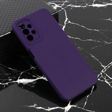 Teracell GIULIETTA silikonska futrola - Samsung A135 Galaxy A13 4G mat tamno ljubicasta.