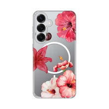 Zastitna futrola print Magsafe - Samsung S931 Galaxy S25 Hibiscus.