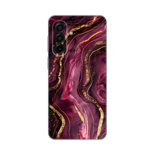 PRINT silikonska futrola - Samsung A175 Galaxy A17 Burgundy.